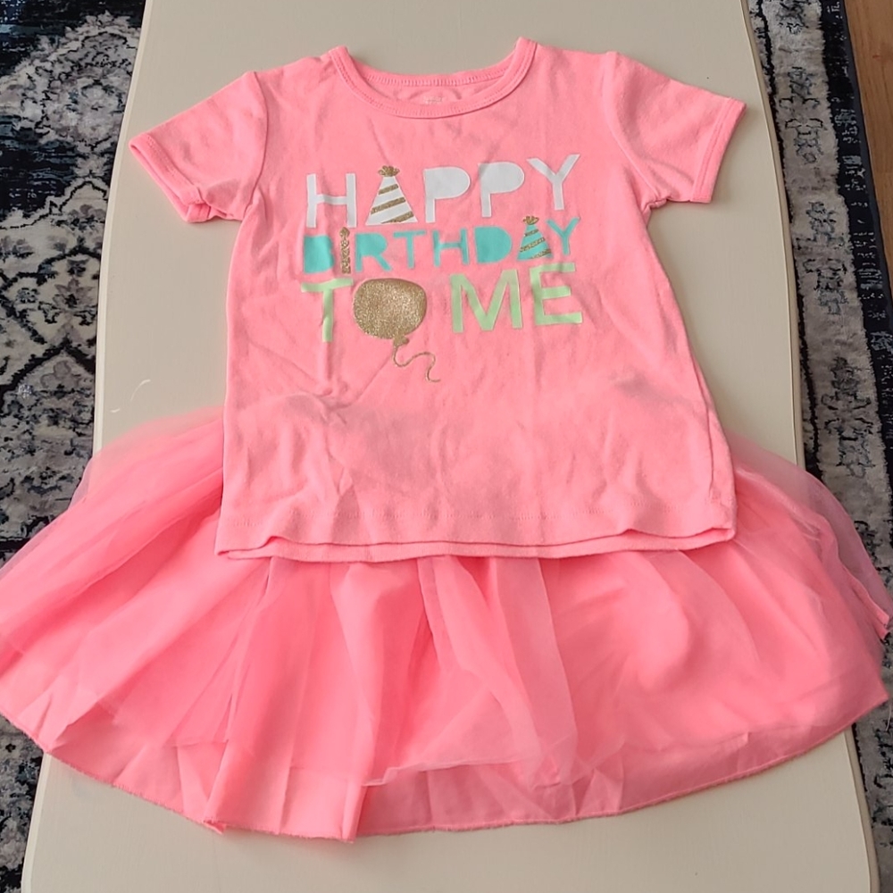 Birthday Tutu Outfit 5T